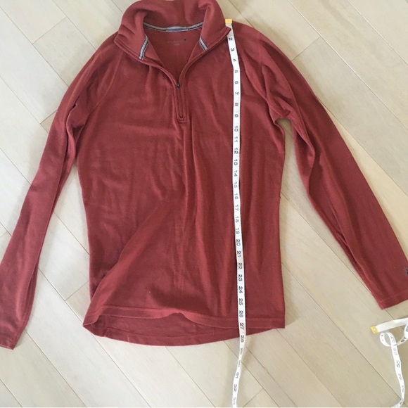 Smartwool NTS midweight zip top base layer Sweater - Picture 4 of 7